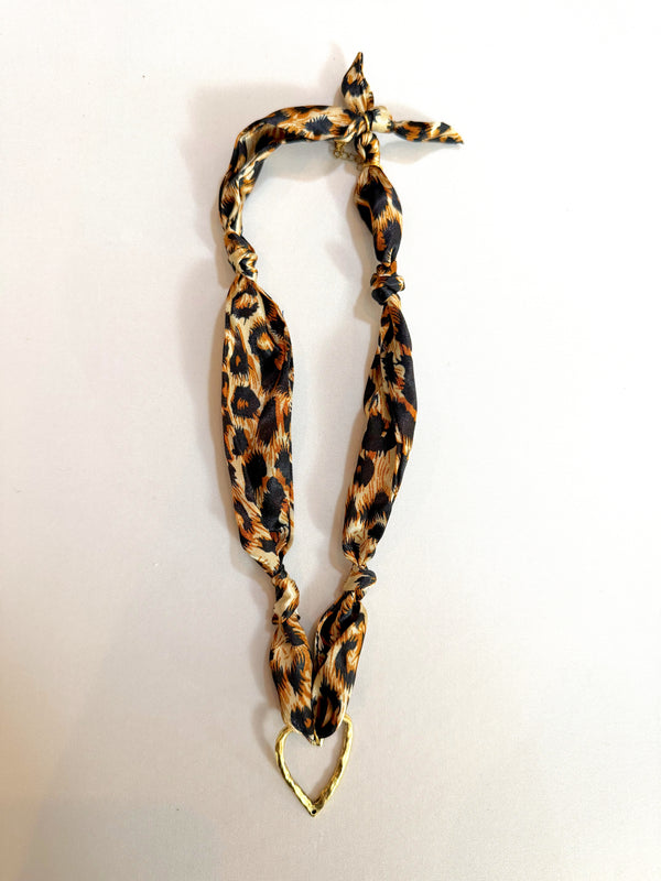 Lost In The Wild Scarf Necklace