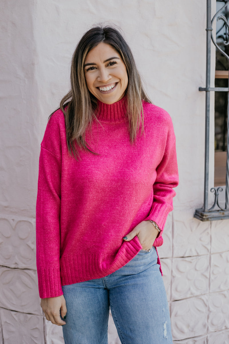 Tinsel Sweater - Pink