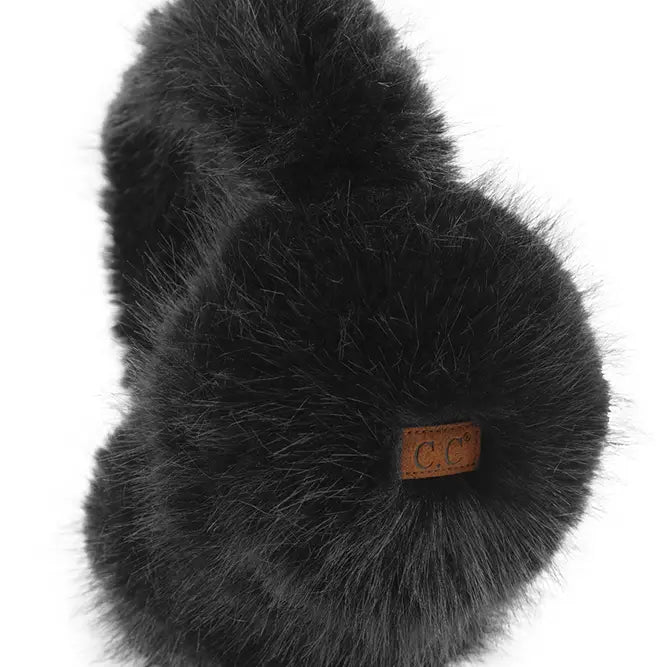C.C. Long Fur Ear Muffs