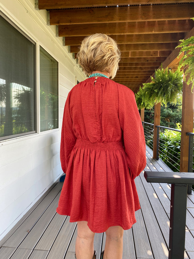 Rustic Rose Dress