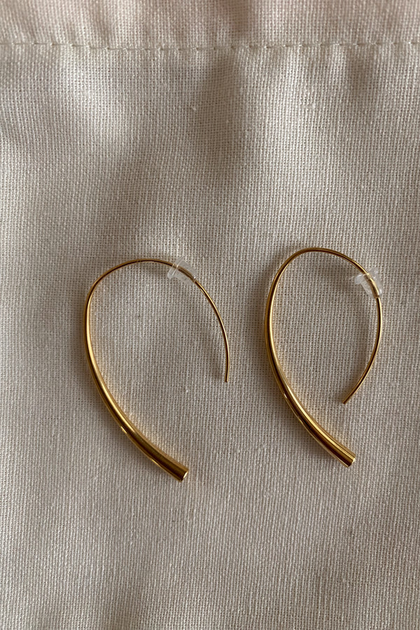 Threader Earrings - Gold