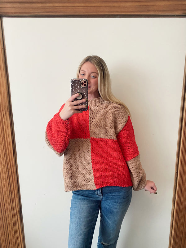 Hearthstone Color Block Sweater