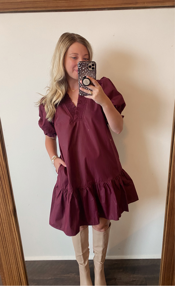 Reveille Ruffle Dress