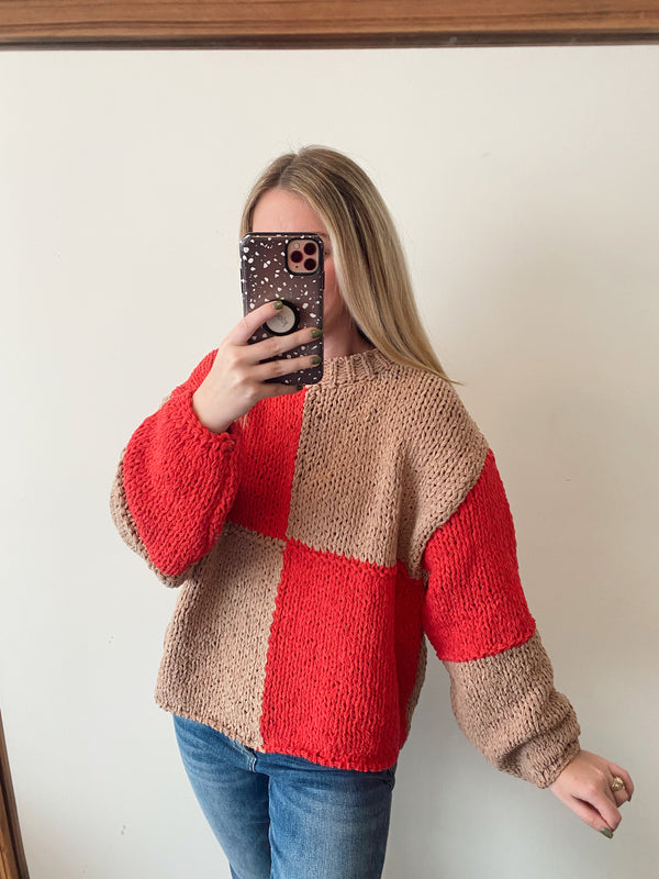 Hearthstone Color Block Sweater