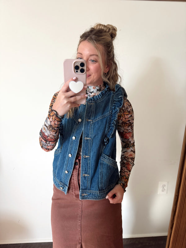 Holly Denim Vest