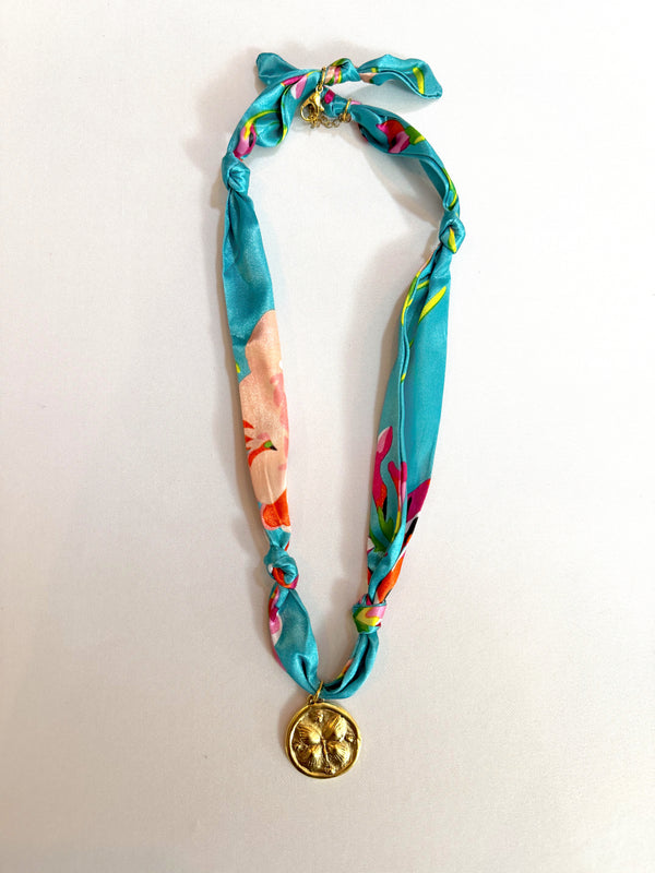 Made New Scarf Necklace