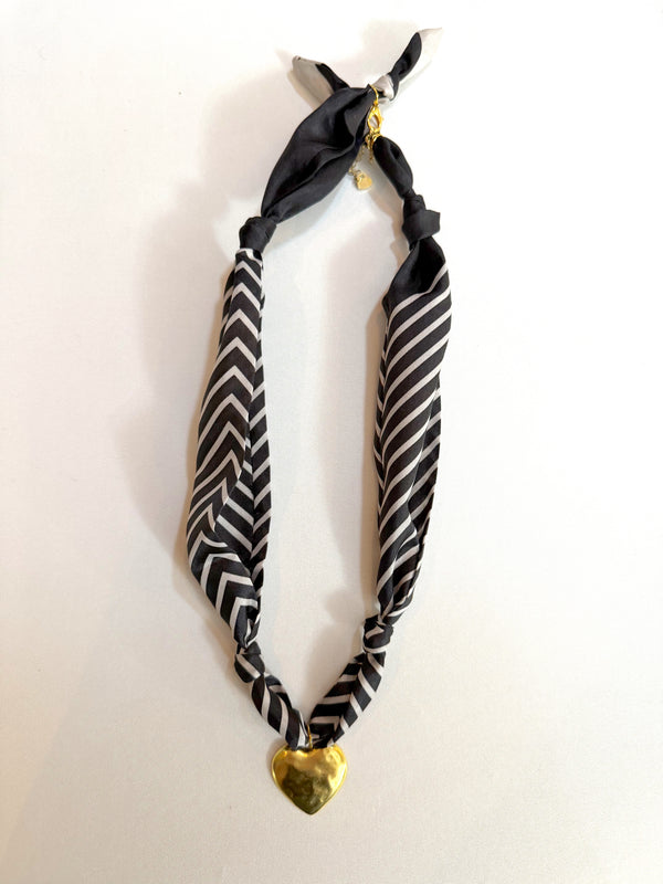 XOXO Scarf Necklace