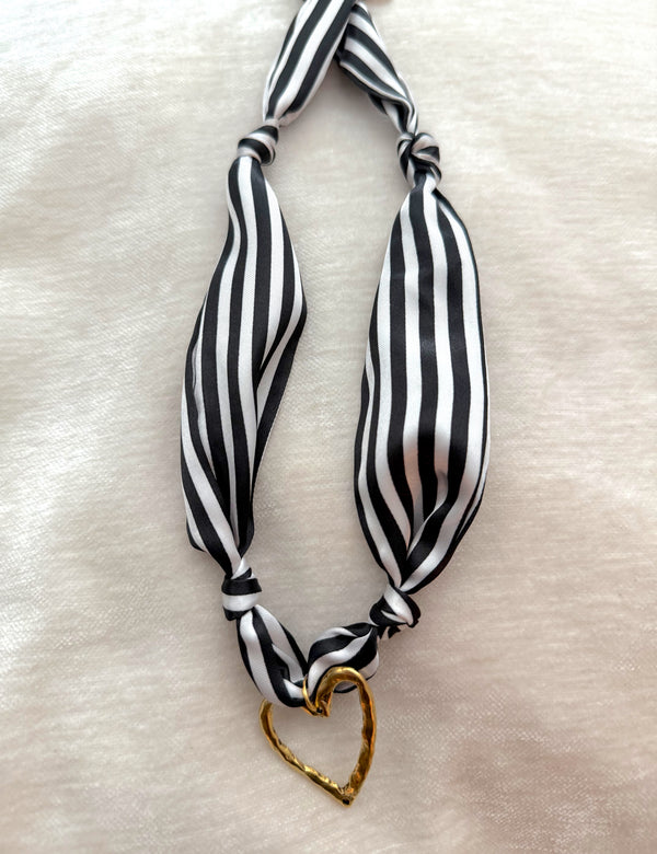Simple Love Scarf Necklace