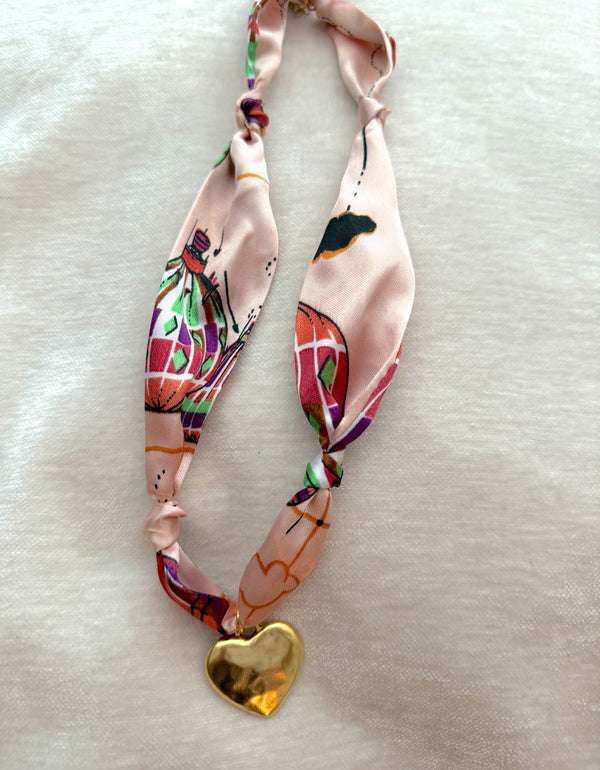 High On Love Scarf Necklace