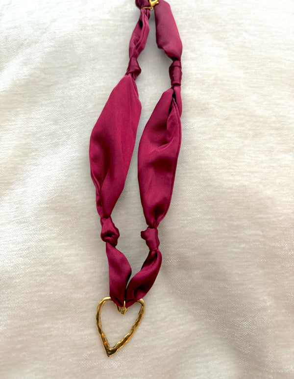 This Love Scarf Necklace